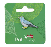 Metāla nozīmīte Dzeguze